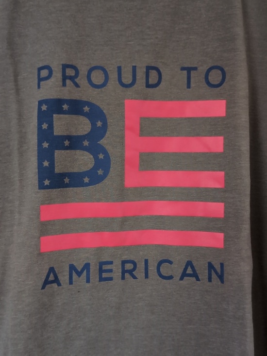 Under Armour Charcoal Gray 'Proud to Be American' Graphic Tee - Picture 2 of 9